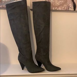 Over the knee boot